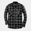 FreestyleCrown Mens Flannel Plaid Shirt