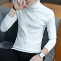 FreestyleCrown Mens Slim-Fit Turtleneck Sweater