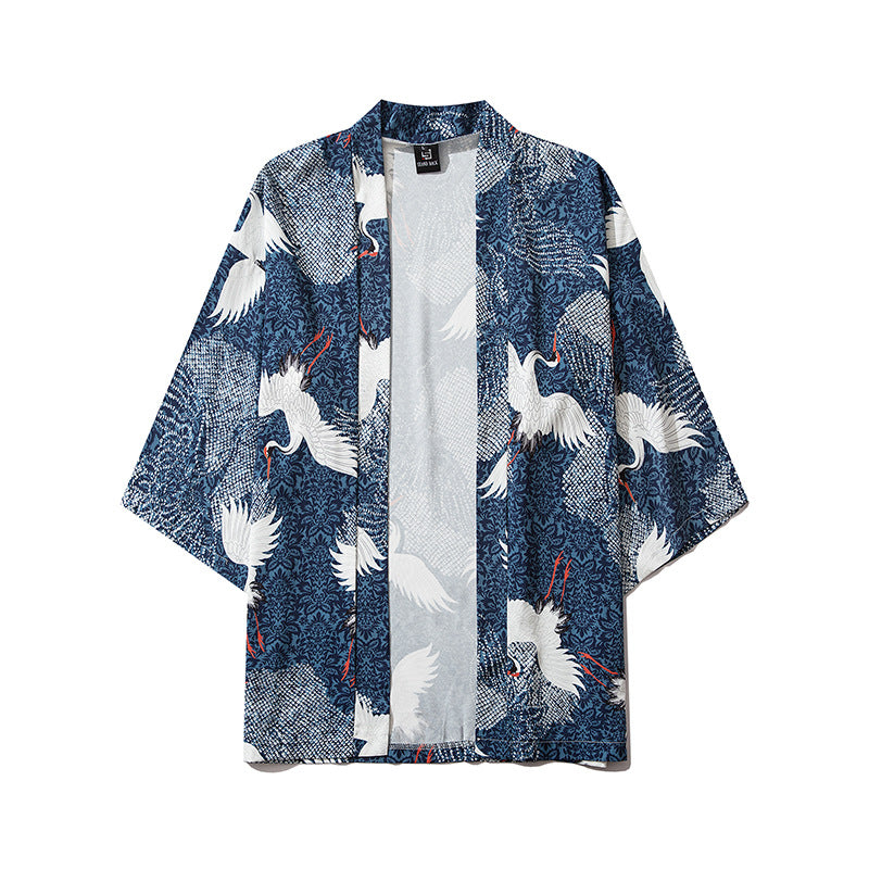 FreestyleCrown Unisex Dark Retro Couple Kimono