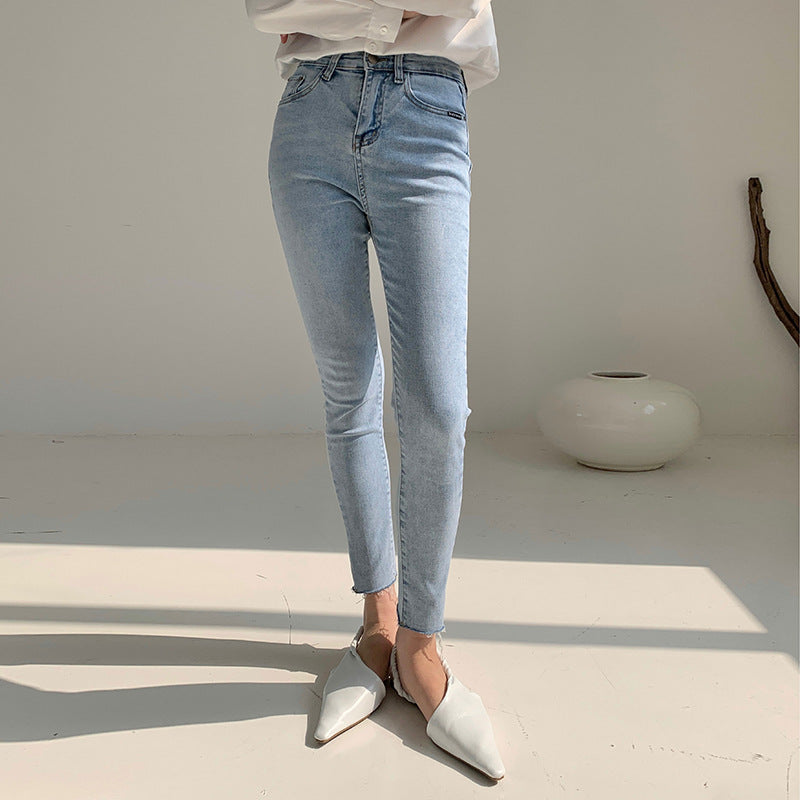 FreestyleCrown Womens High Waist Skinny Jeans