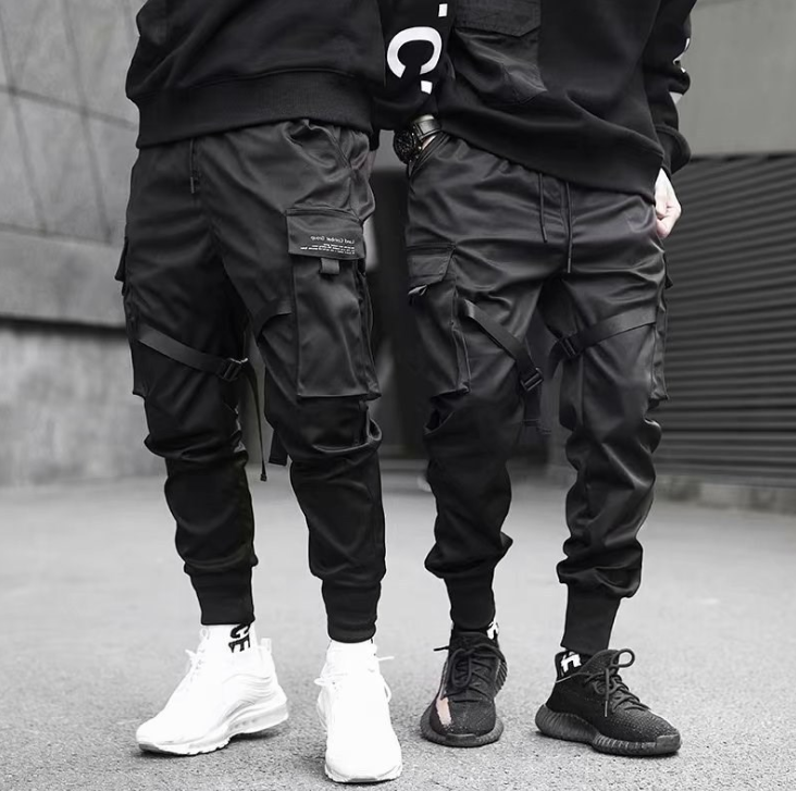 FreestyleCrown Mens Harem Cargo Joggers