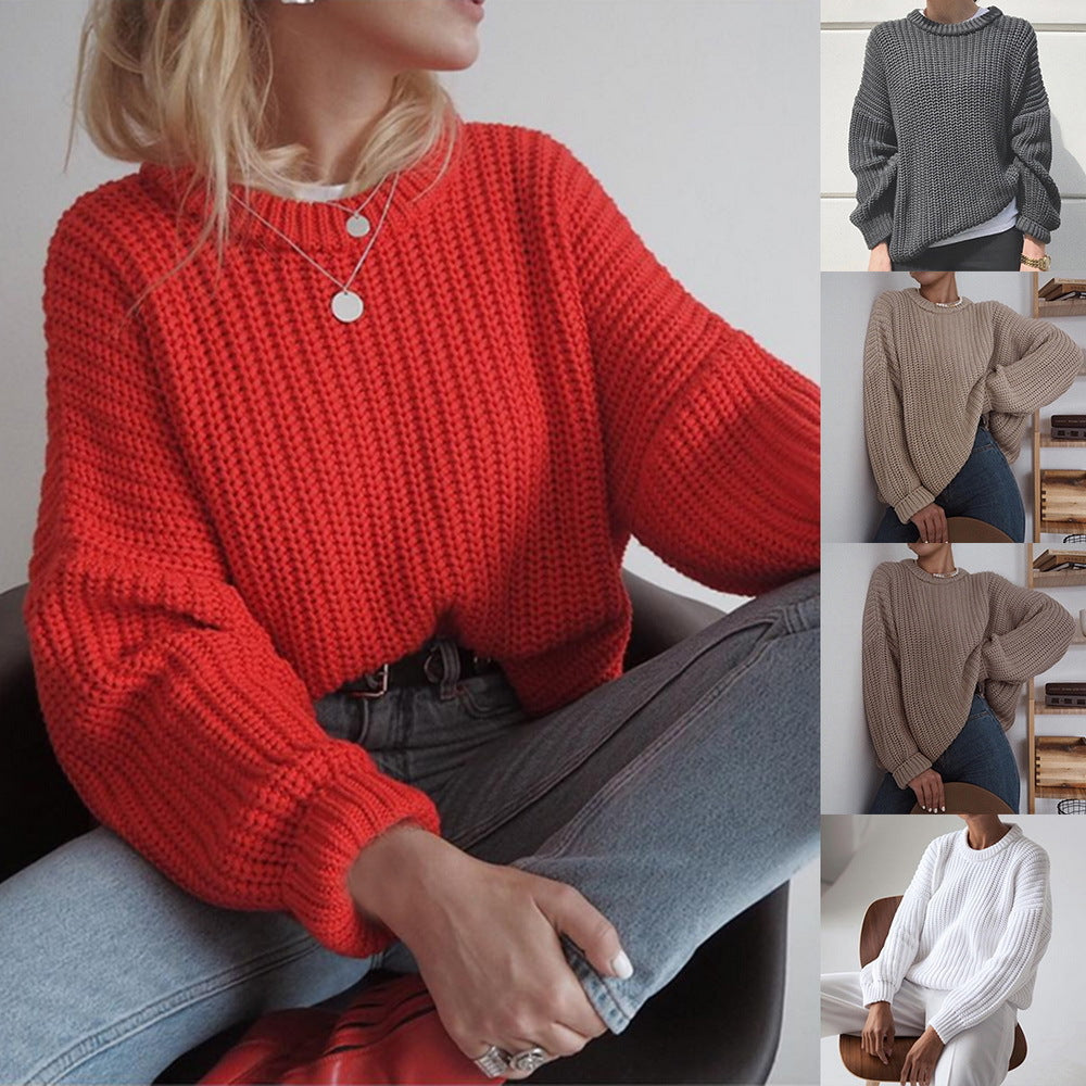 FreestyleCrown Womens Classic Knit Sweater