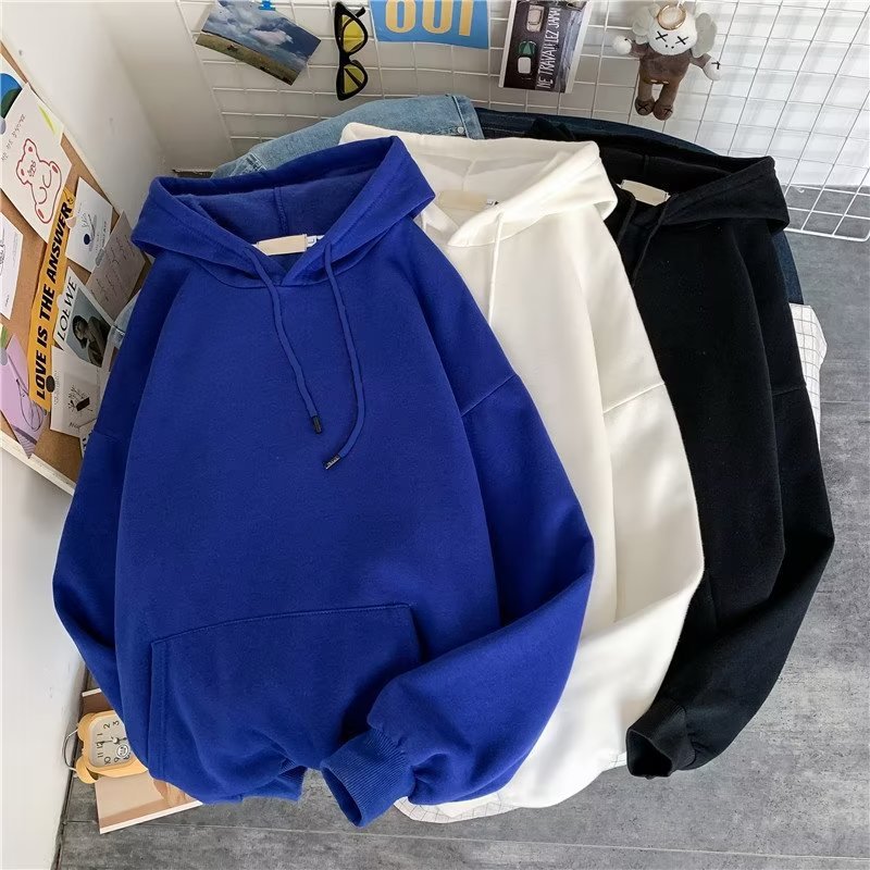 FreestyleCrown Mens Loose-Fit Pullover Hoodie