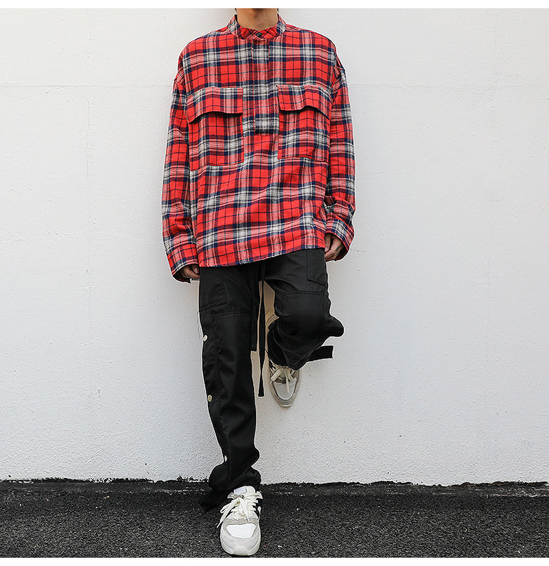 FreestyleCrown Mens Essential Flannel Shirt