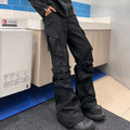 FreestyleCrown Men's Black Cargo Pants