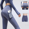 FreestyleCrown Womens Seamless Leggings with Pockets