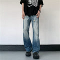 FreestyleCrown Mens High Street Straight Jeans