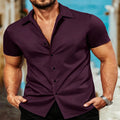 FreestyleCrown Mens Slim Fit Dress Shirt