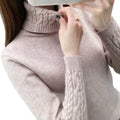 FreestyleCrown Womens Turtleneck Winter Sweater