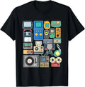 FreestyleCrown Retro Arcade 80s 90s Video Game Tee