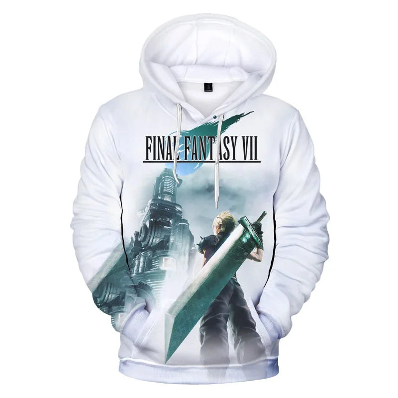 FreestyleCrown Final Fantasy VII 3D Hoodie
