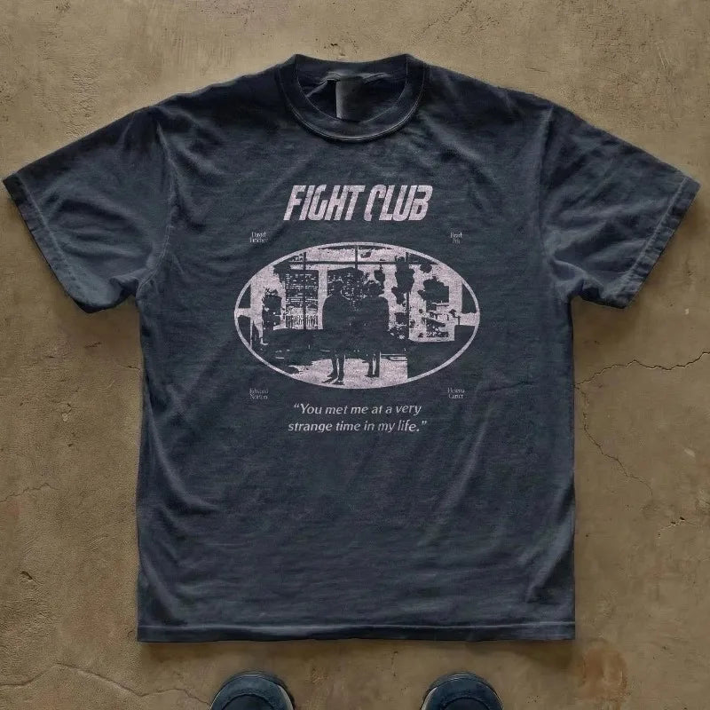 FreestyleCrown Fight Club Movie T-Shirt
