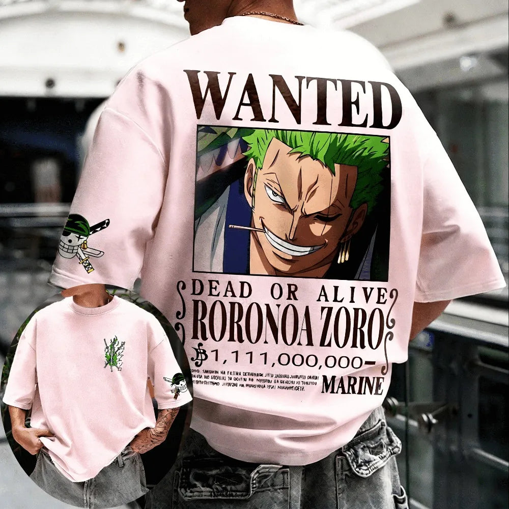 FreestyleCrown One Piece Zoro Anime T-Shirt