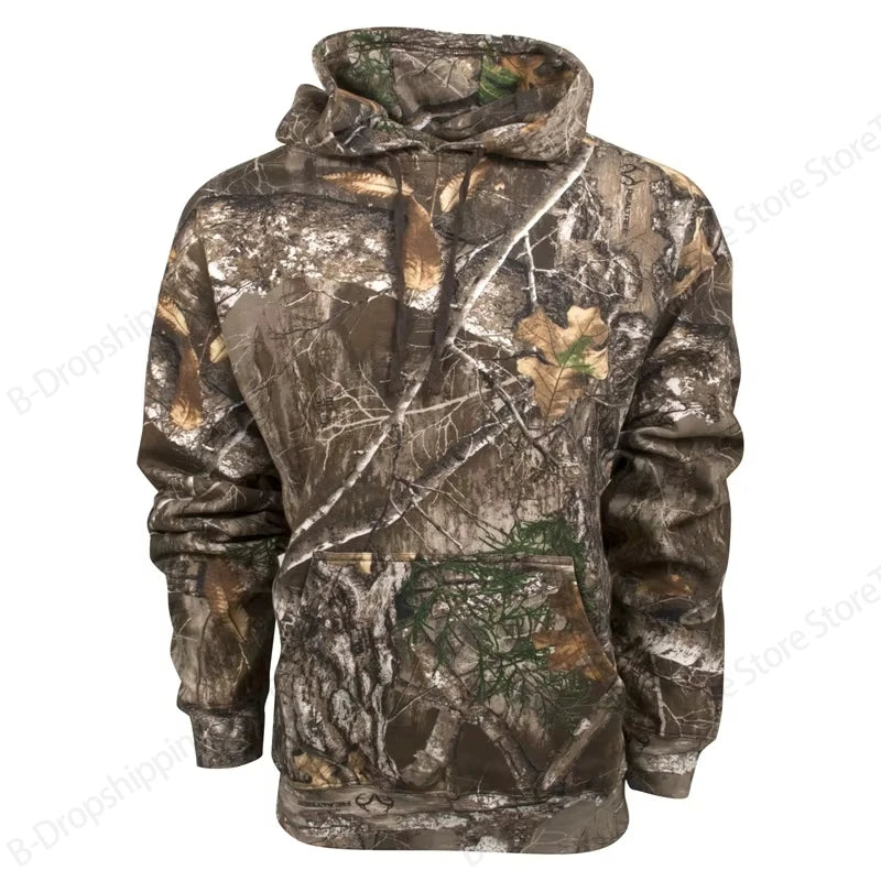 FreestyleCrown Branche Camo 3D Hunting Hoodie