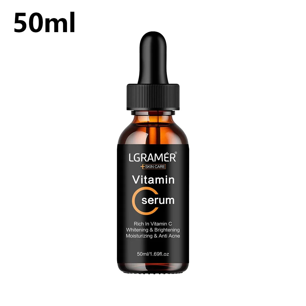 FreestyleCrown Skincare Products Vitamin C Facial Serum Brighten Skin Lighten Spots Hyaluronic Acid Face Essence Skin Care Products 30/50ml