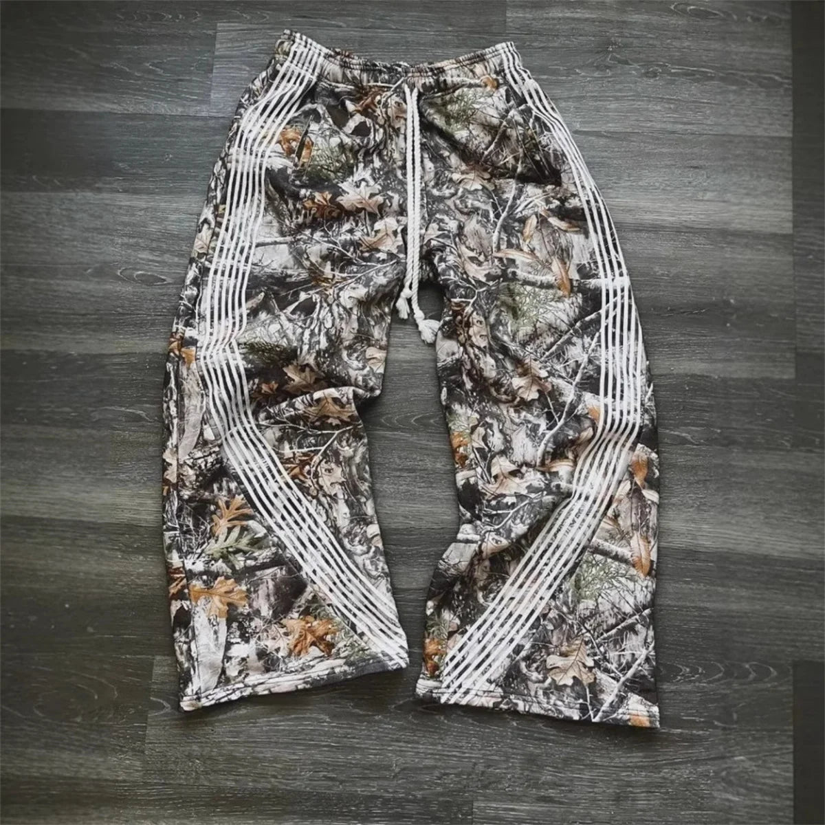 FreestyleCrown Womens Y2K Camo Tactical Joggers