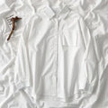 FreestyleCrown Womens Japanese Style White Shirt