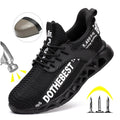 FreestyleCrown Steel Toe Safety Work Boots