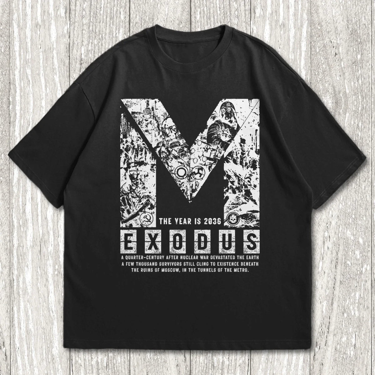FreestyleCrown Metro Exodus Horror Game Tee