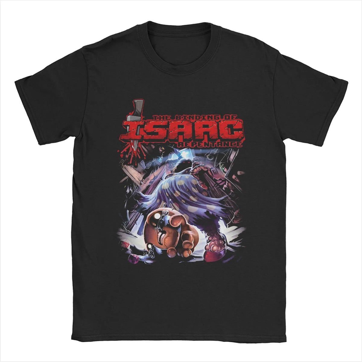 FreestyleCrown Binding Of Isaac Video Game Tee