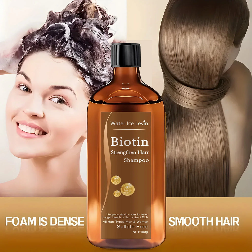 FreestyleCrown Biotin Hair Growth Shampoo Anti-Hair Loss Treatment for Men and Women Rapid Thickening and Re-Oil Beauty Health