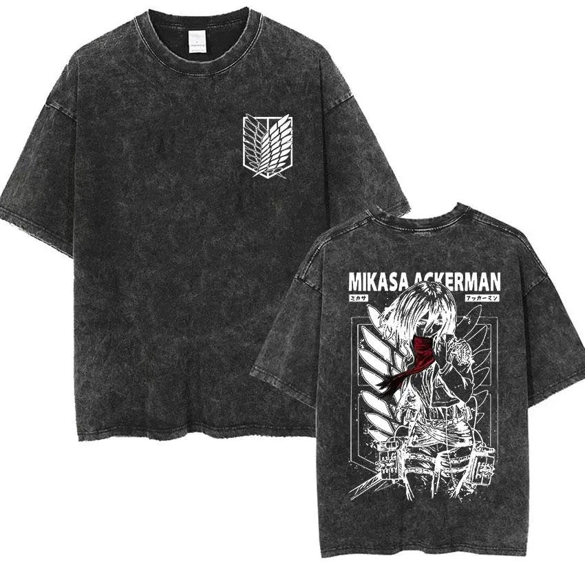 FreestyleCrown Attack On Titan Oversized Anime Tee