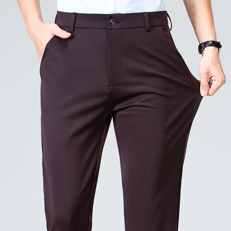 FreestyleCrown Mens Formal Dress Suit Pants