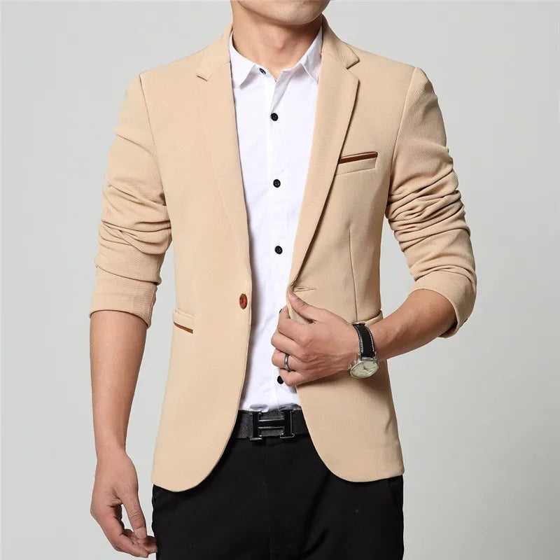 FreestyleCrown Men's Solid Blazer