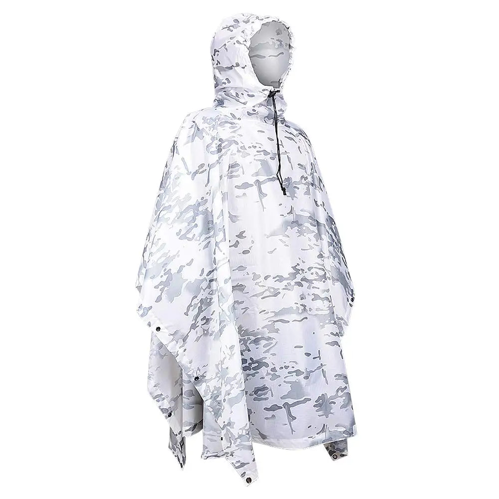 FreestyleCrown Snow White Camo Poncho