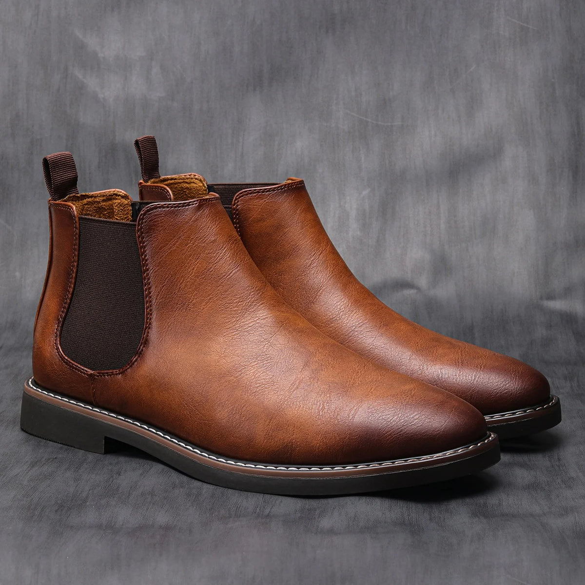 FreestyleCrown Mens Retro Chelsea Boots