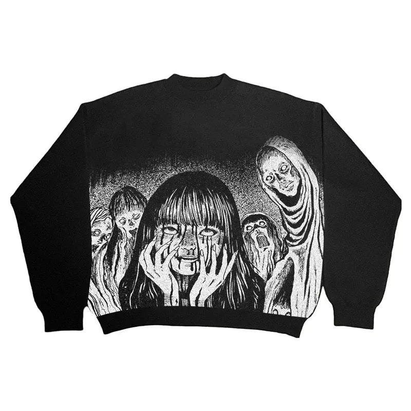 FreestyleCrown Unisex Gothic Knit Pullover