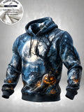 FreestyleCrown Witch Black Cat Halloween Hoodie