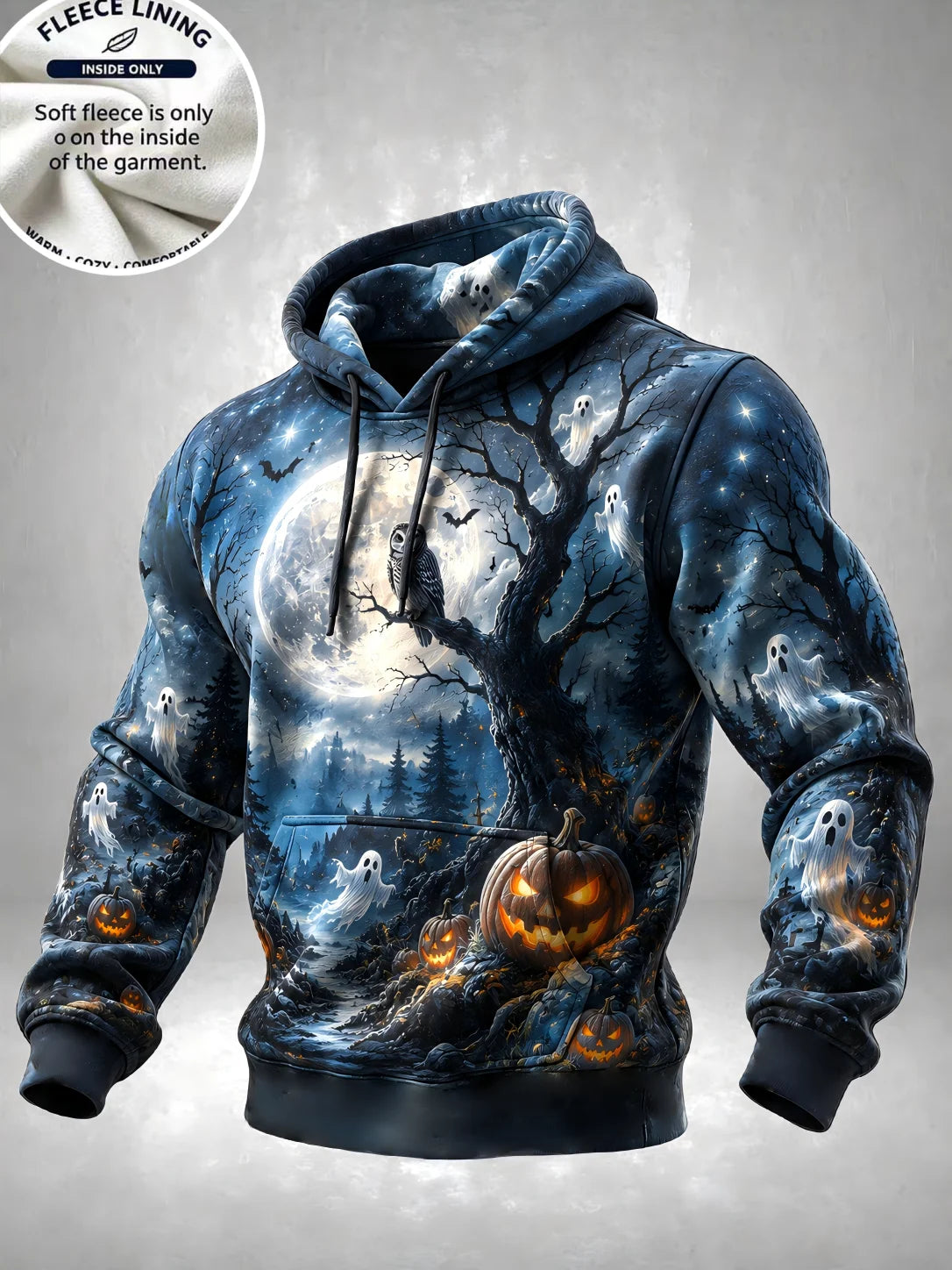 FreestyleCrown Witch Black Cat Halloween Hoodie