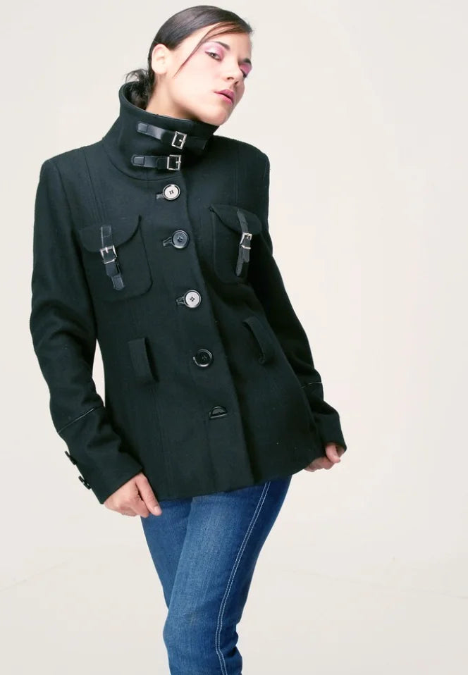 FreestyleCrown Womens Winter Cotton Slim Jacket