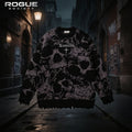 FreestyleCrown Gothic Skull Cross Knit Sweater