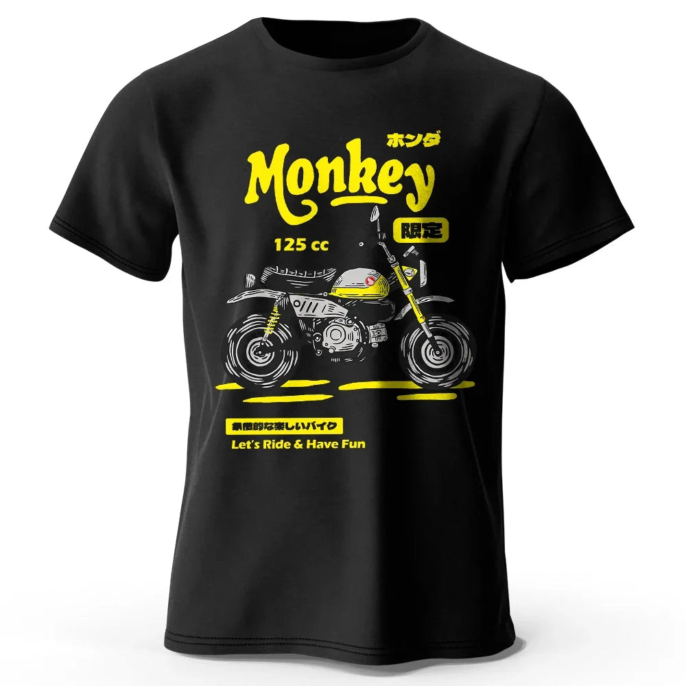 FreestyleCrown Vintage Motorcycle Sketch Tee