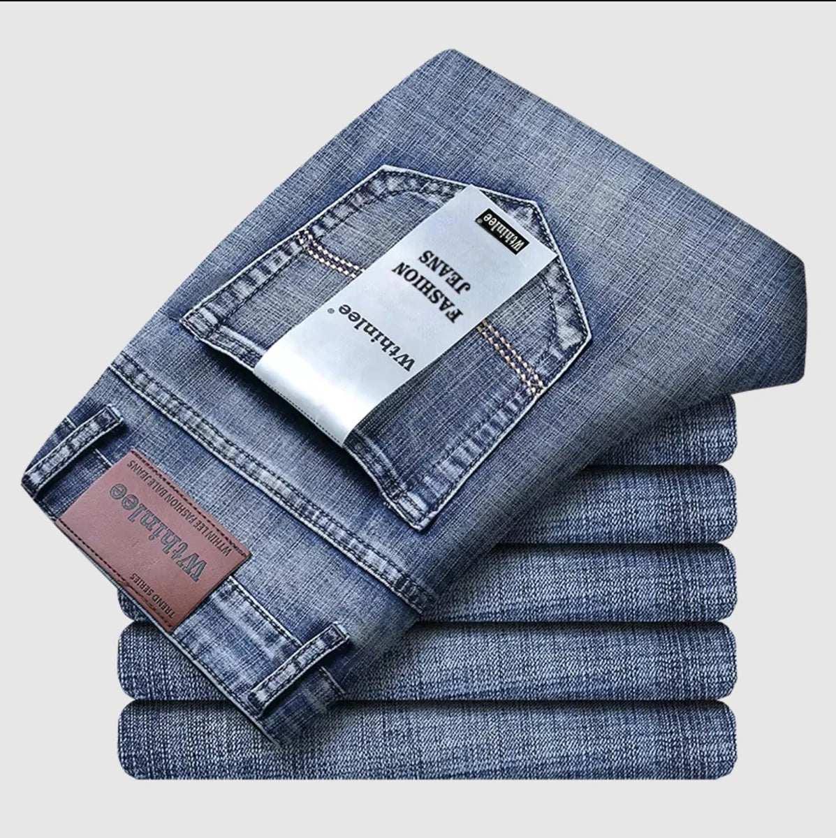 FreestyleCrown Mens Classic Straight Work Jeans