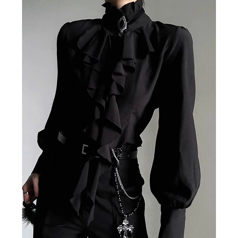 FreestyleCrown Victorian Lantern Sleeve Blouse