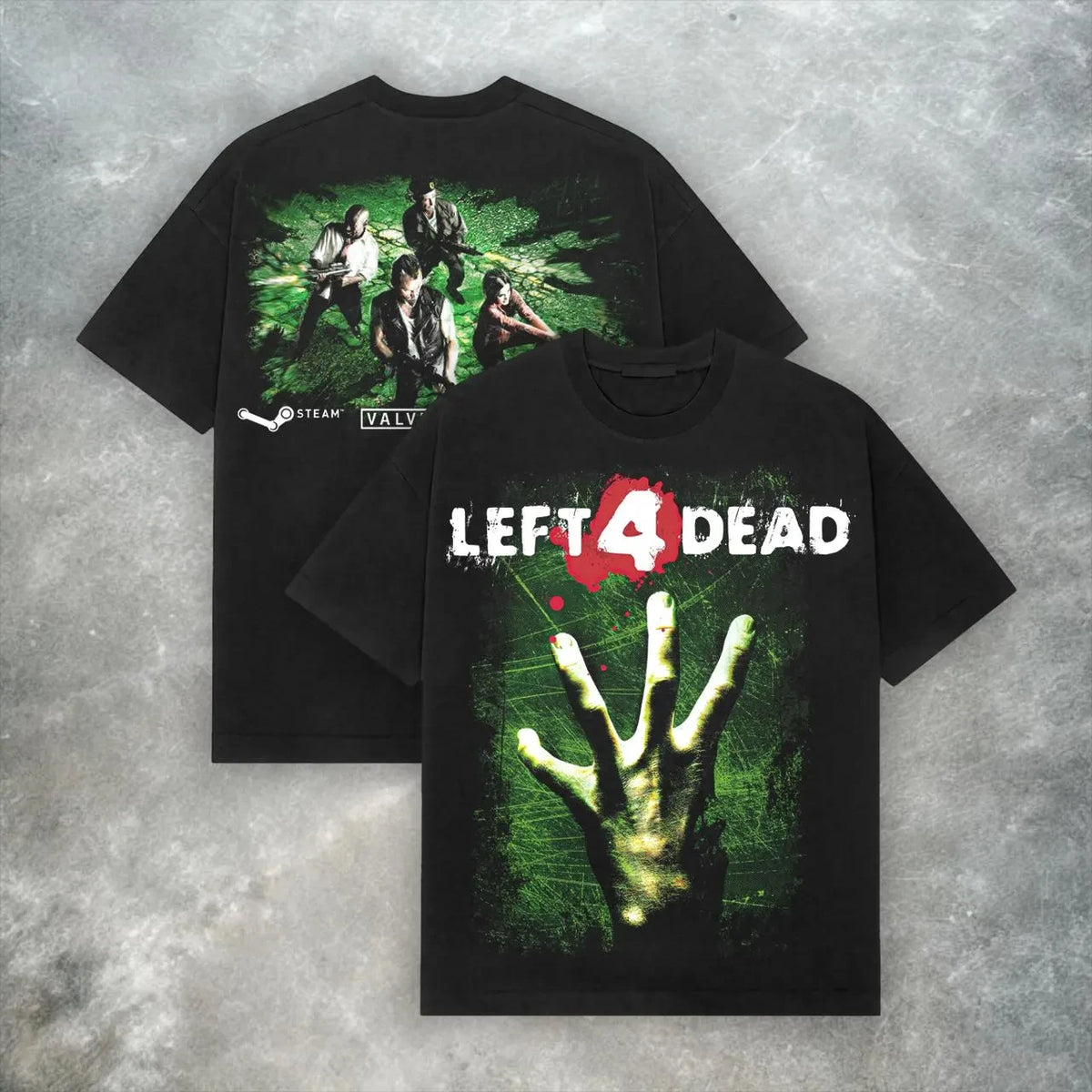 FreestyleCrown Left 4 Dead Zombie Game Tee