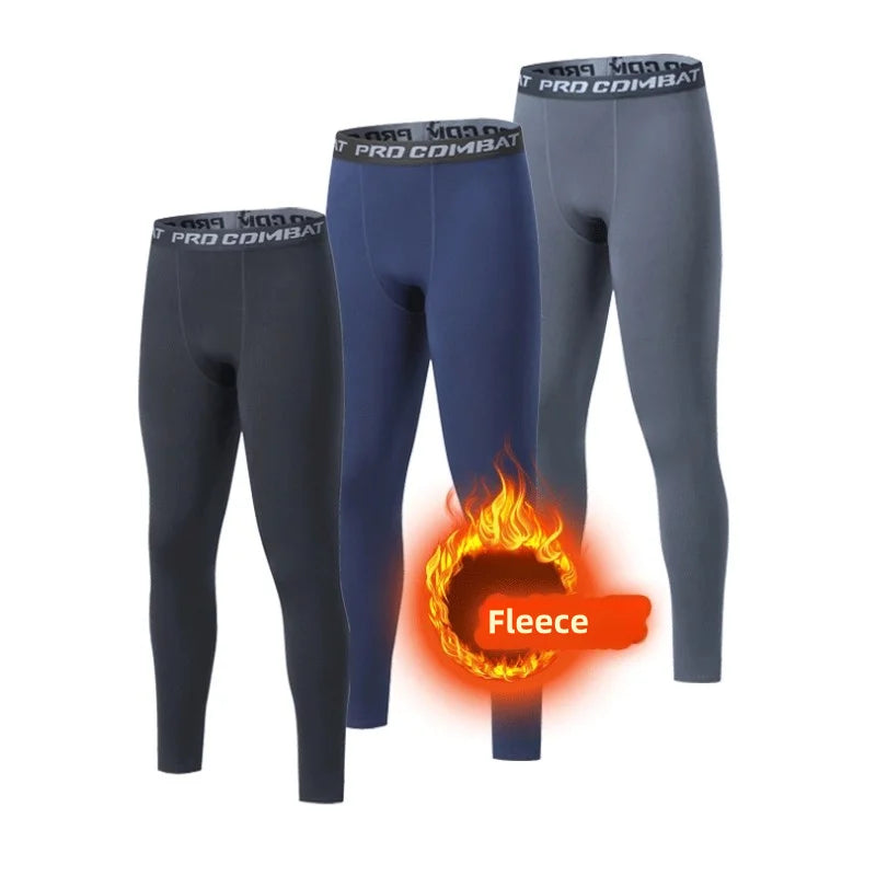 FreestyleCrown Mens Fleece Thermal Pants