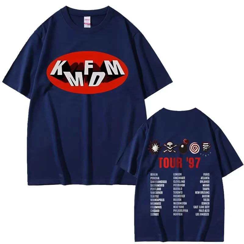 FreestyleCrown KMFDM Tour 97 Band Tee