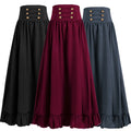 FreestyleCrown Medieval Gothic Lace Maxi Skirt
