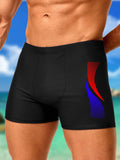 FreestyleCrown Mens Fashion Print Swim Trunks