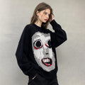 FreestyleCrown Y2K Horror Character Knit Sweater