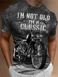 FreestyleCrown 3D Motorcycle Vintage Classics Tee