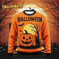 FreestyleCrown Ugly Spooky Pumpkin Sweater
