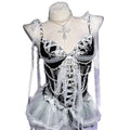 FreestyleCrown Purple Cyber Goth Ball Gown
