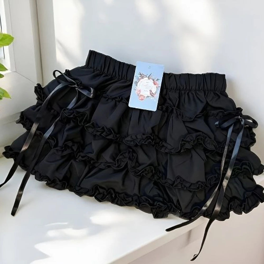 FreestyleCrown Tiered Ruffle Lolita Skort