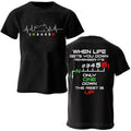 FreestyleCrown Biker Heartbeat Gear Tee