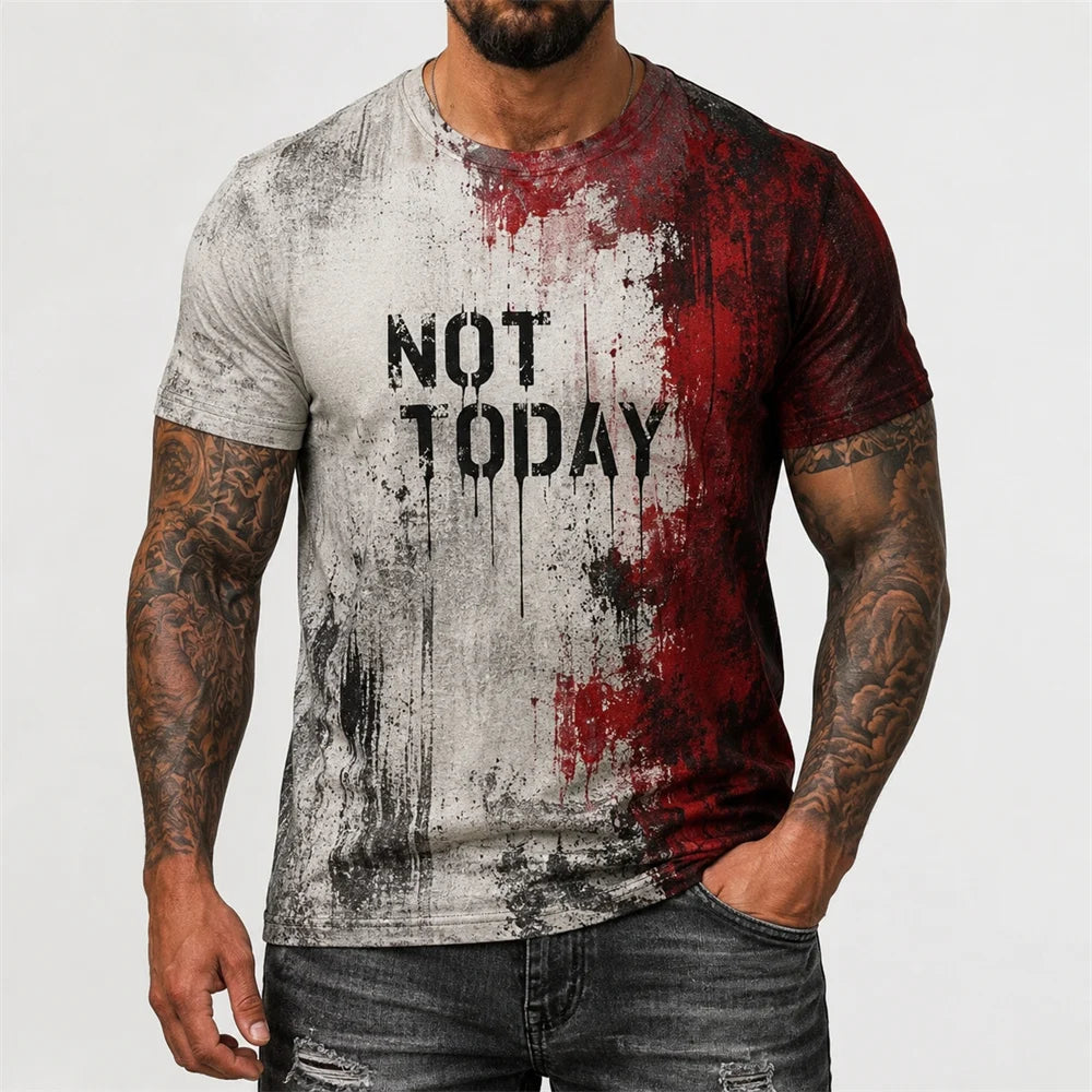 FreestyleCrown Blood Splatter Horror Tee